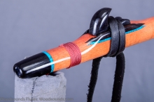 Brazilian Kingwood Native American Flute, Minor, Ultra High C-6, #K1J